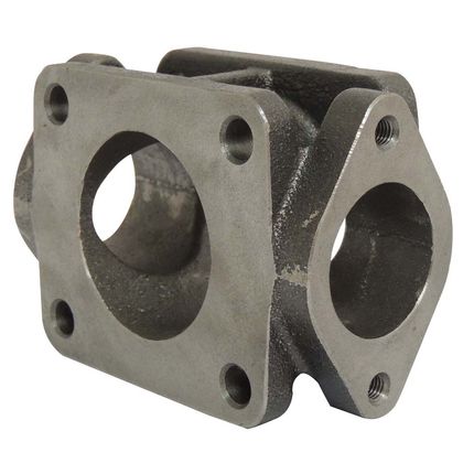 Flange-para-adaptacao-de-wastegate-em-coletores-T4---saida-dupla-90° Flange-para-adaptacao-de-wastegate-em-coletores-T4---saida-dupla-90°