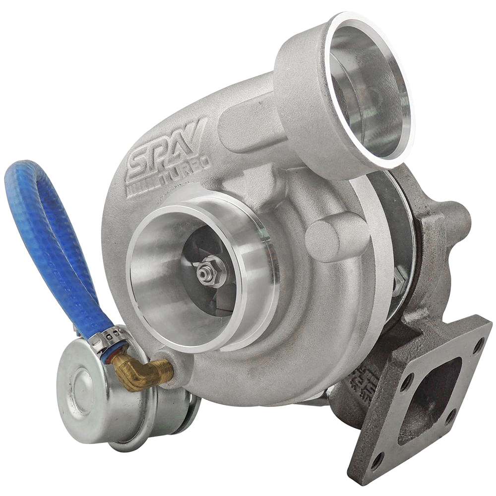 KIT TURBO FORD MOTOR ZETEC ROCAM 1.0 / 1.6 8V - PADRÃO T2 + TURBINA ...